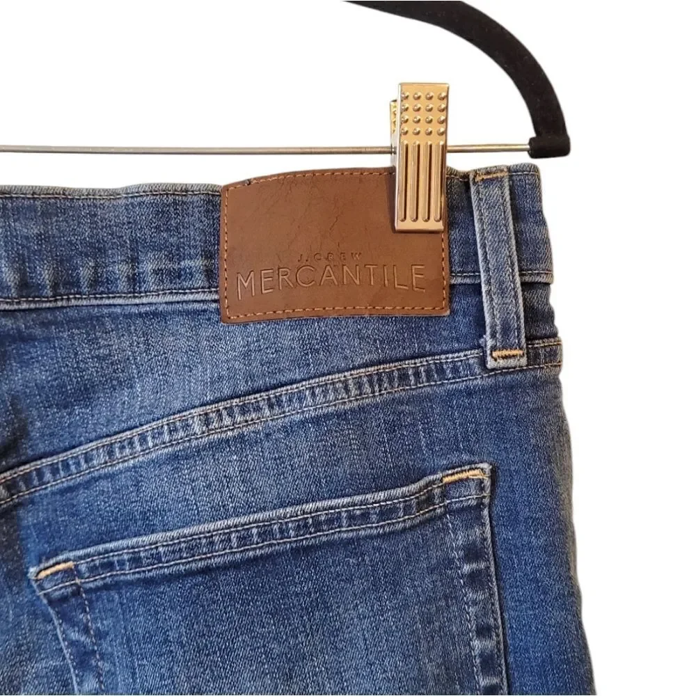 J. Crew Merchantile Medium Wash Athletic Jeans